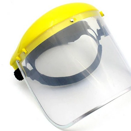 
Green face shield for grinding protection construction fabric OEM LOTO 
