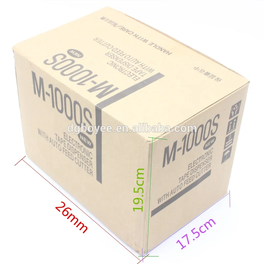 
Electric Tape Dispenser M-1000s/narrow tapeFactory price tape cutting machine automatic square tape machine M-1000S 