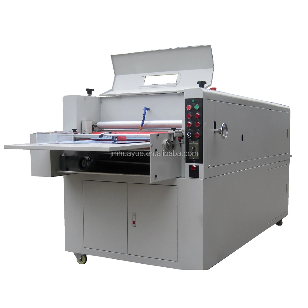 Semi Auto pattern uv varnish coating machine for paper