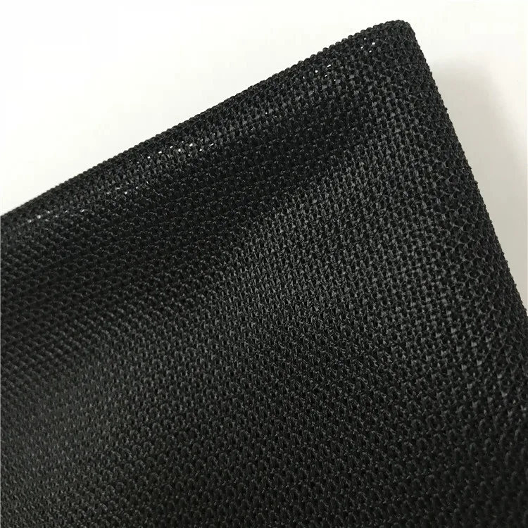 Cheap Plain Knitted Clear Mesh Fabric for Shoes