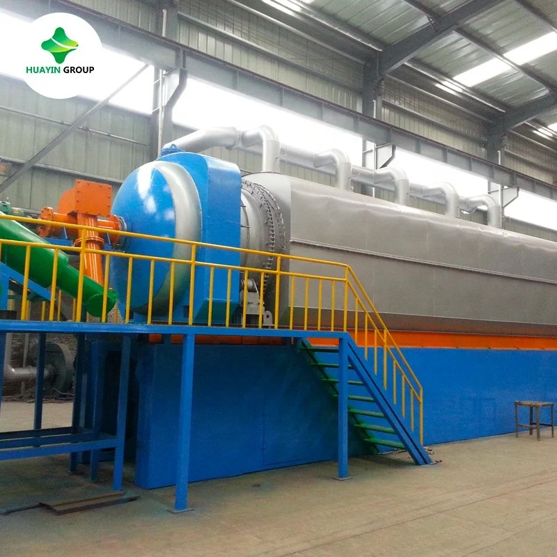 Профессиональный поставщик HUAYIN, непрерывная система пиролиза