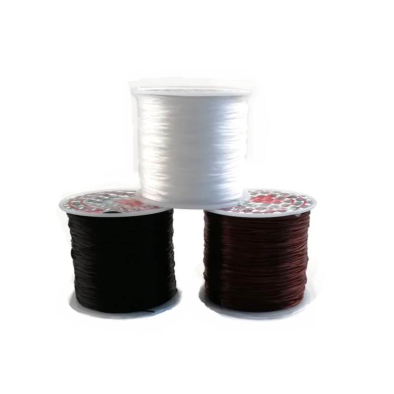 Xuchang Harmony 3 Colors 60M Length Stretch Elastic Crystal Thread for Weaving