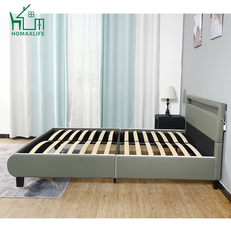 Free Sample Size Queen Platform Bed Frame With Headboard Queen