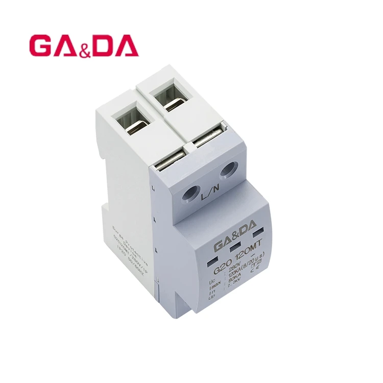 Mt серии Класс мощности громоотвод 120ka surge protector