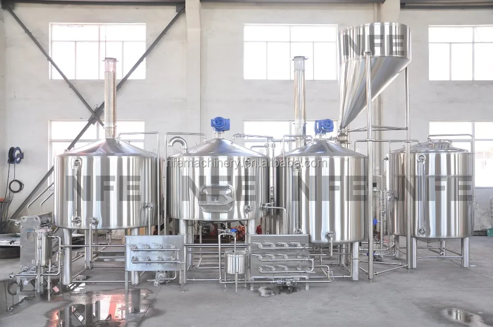 
Turnkey project of brewery 1500l whole set brewery equipment beer brewing 
