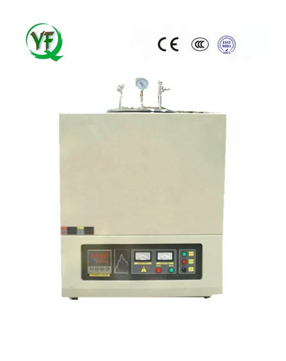 1700C vacuum crucible vacuum sintering  high temperature furnace Dia200mmX210mm YF-1700VCF