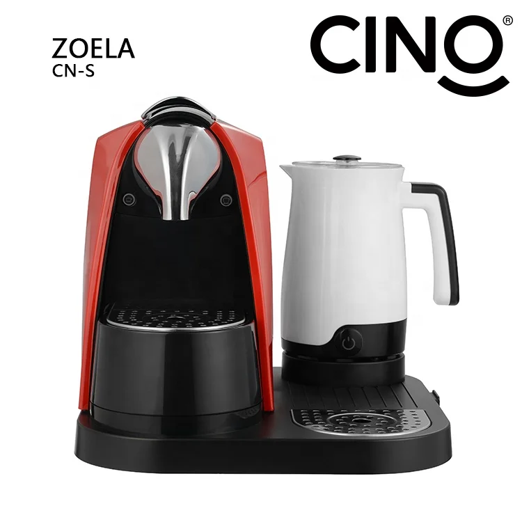 CINO Fully Automatic Capsule Coffee Machine High Pressure Cappuccino Maker