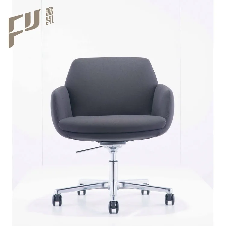
pu leather or fabric leisure swivel chairs for office and hotel 