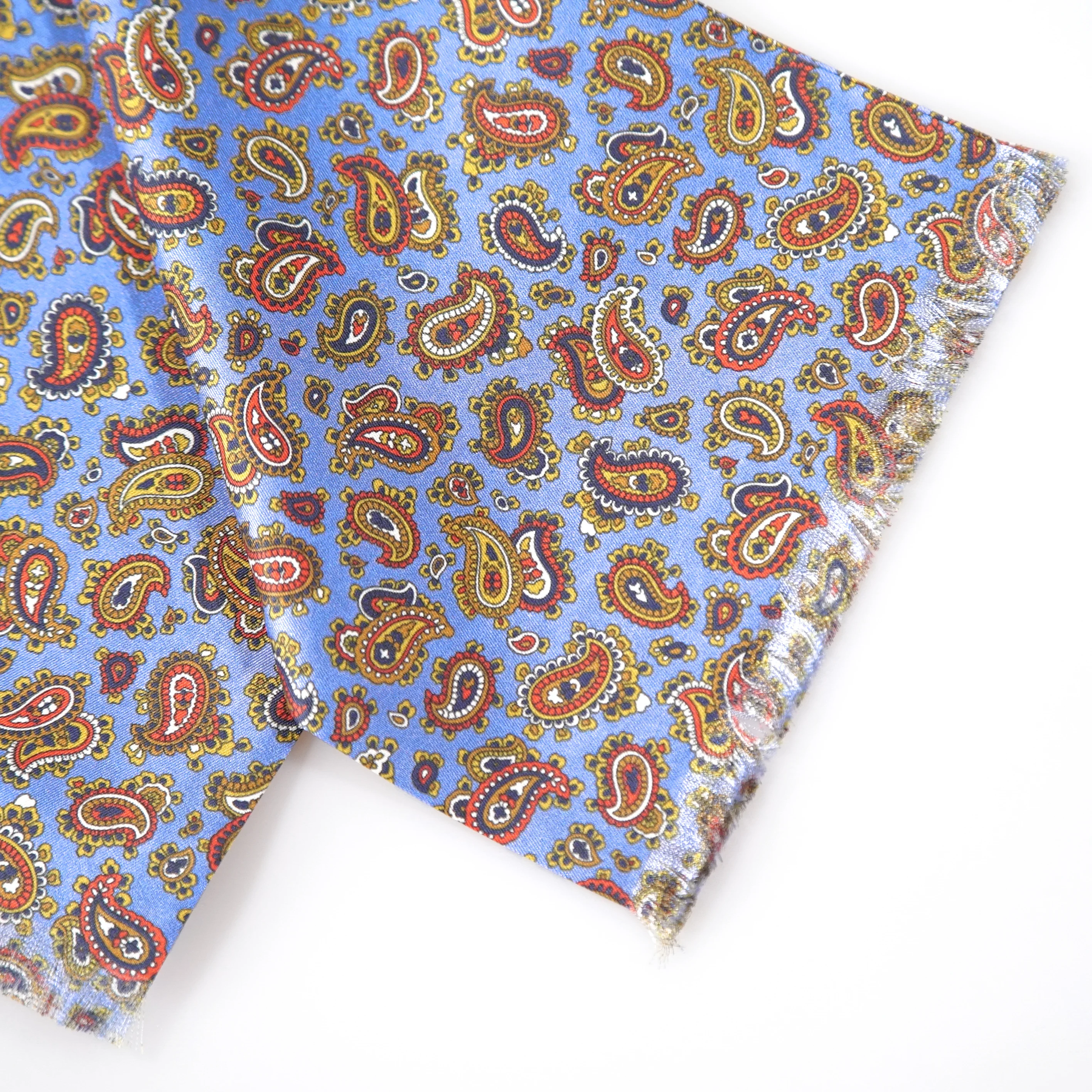 100% Silk Custom Fashion Men Wholesale Digital Print Scarves