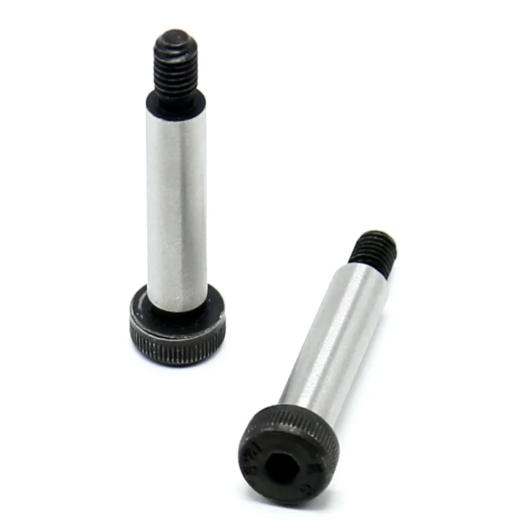Special Stripper black Hexagon half thread socket head steel shoulder bolt