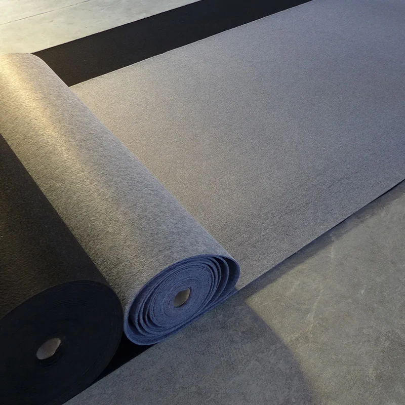 grey velour exhibition Carpet used in fairs 4mm-7mm thick