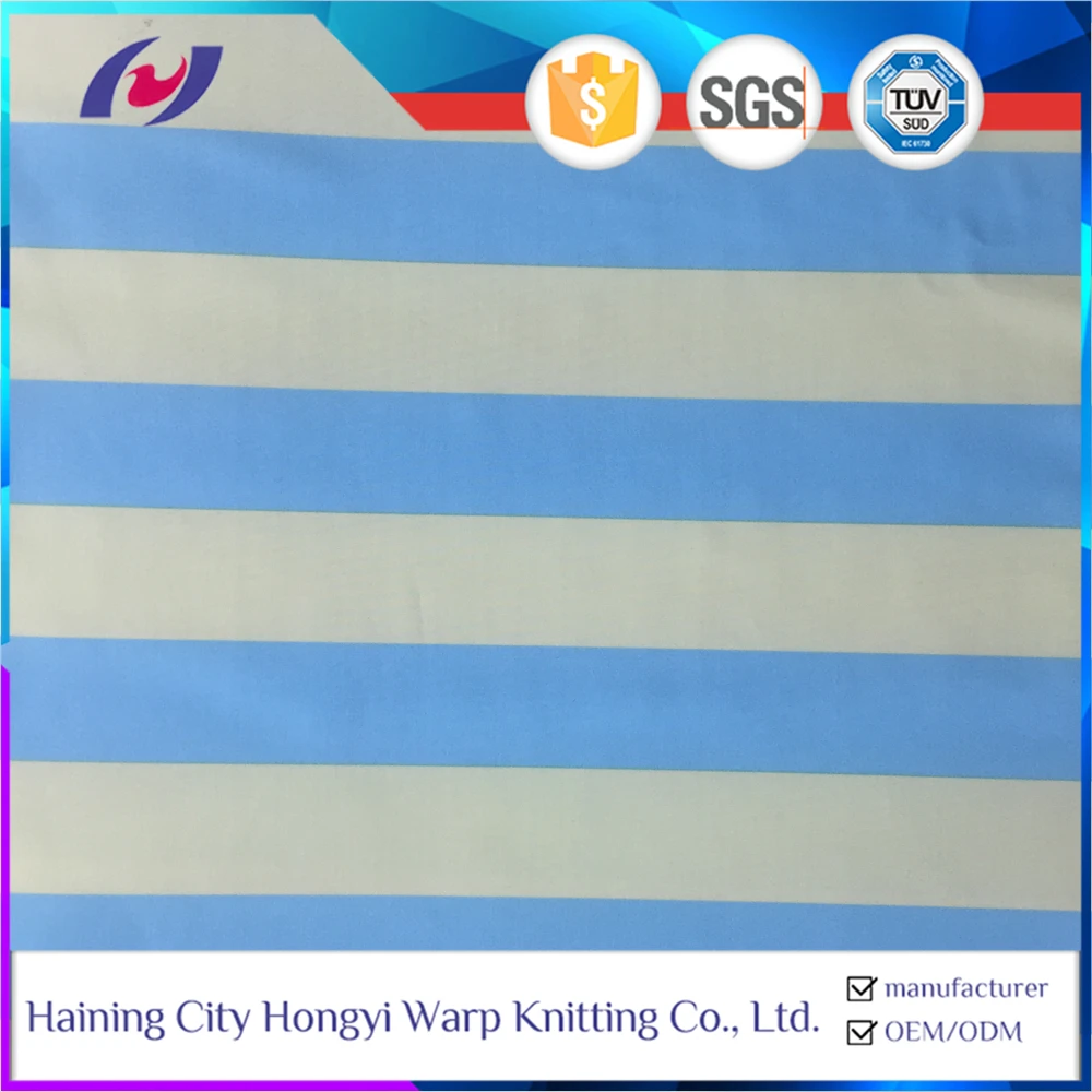 Black Printed Polyester Spandex 85 polyester 15 Spandex Yarn Fabric