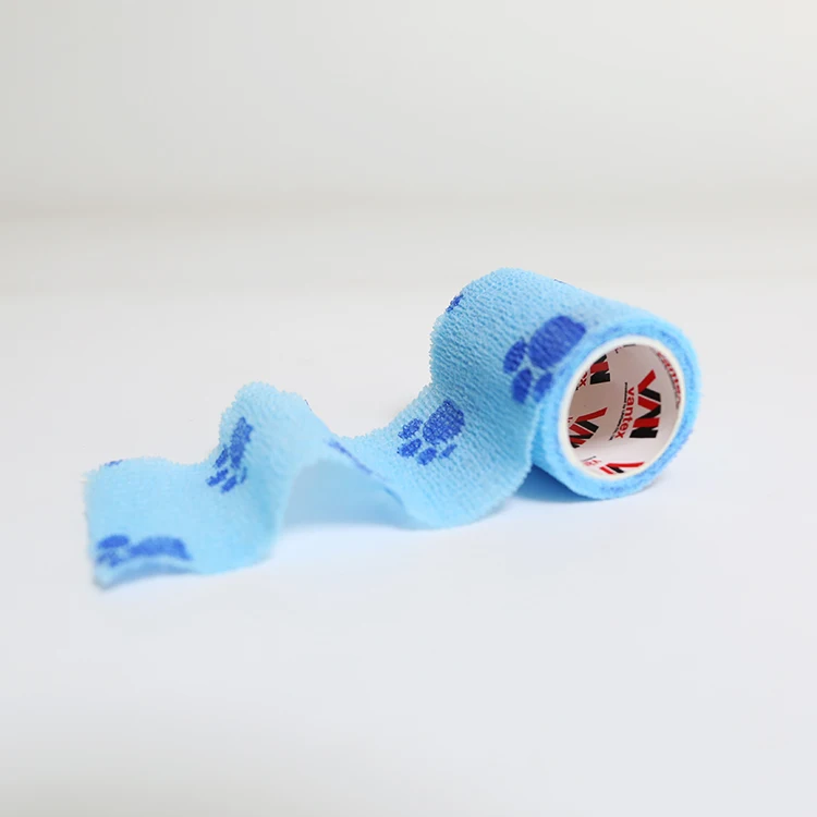 
High Quality Cheapest Price Colorful Medical Adhesive Elastic Non Woven Bandage With Ce 