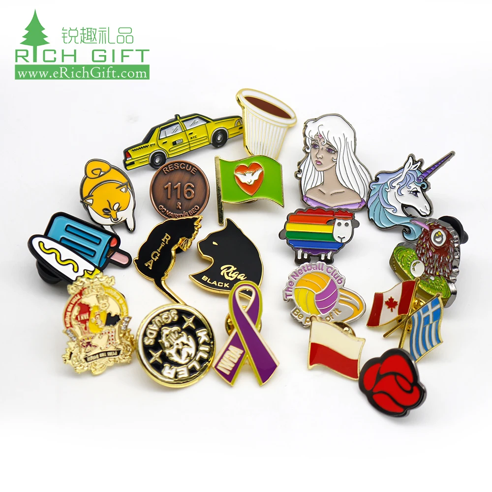 Hot sale novelty souvenir stainless steel custom logo soft enamel bird cat animal friendship hat brooch pin no minimum for sale