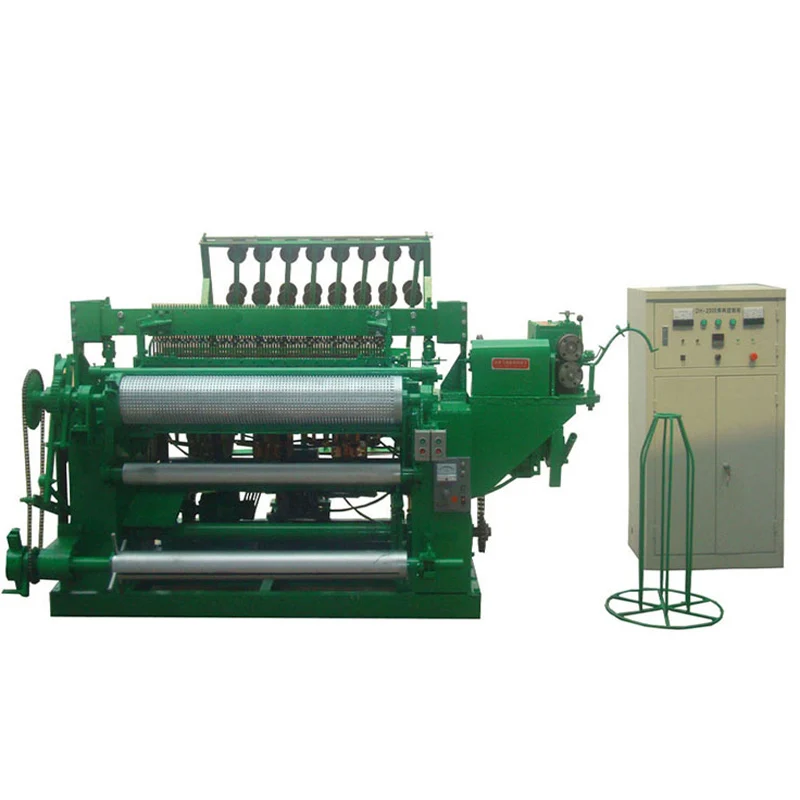 Простая операция сварные оцинкованной проволочной сетки ролл машина с сервоприводом