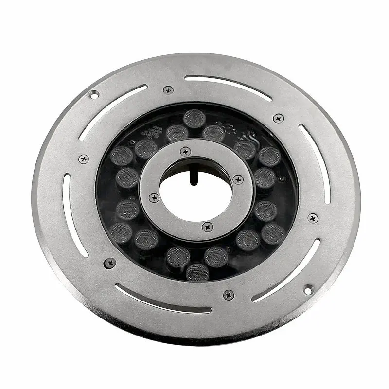 OutdoorIP68 316lss dmx  RGB 12 volt  fountain nozzle submersible led fountain lights