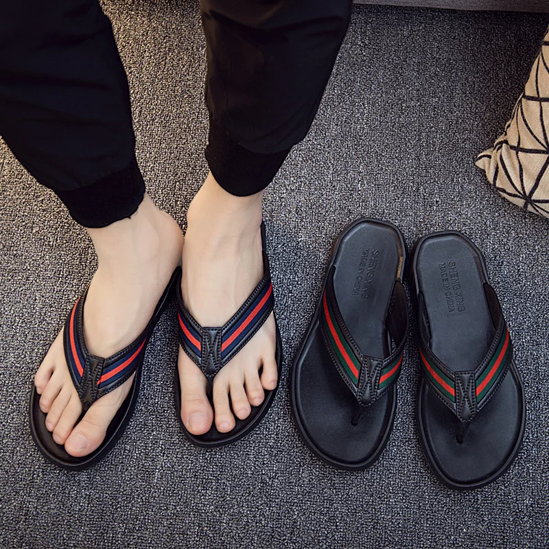 Summer promotional fashion competitive high quality practical flip-flops for men