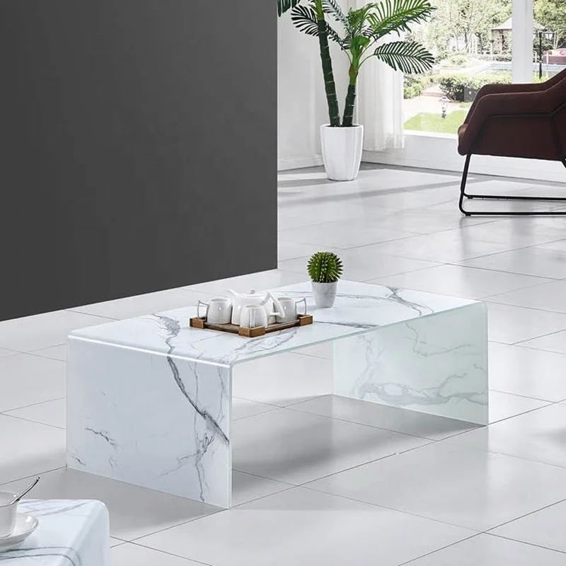 New design 10mm tempered bent glass coffee table Center table from Bazhou Factory wholesale