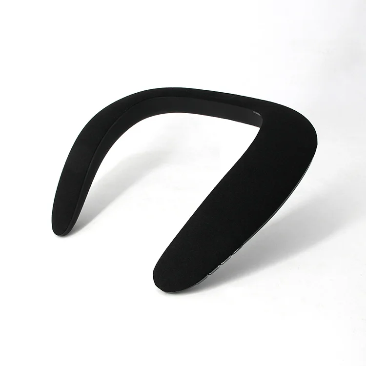 Neckband Style U Shape Neck Columns Wearable Wireless Bluetooth Speaker