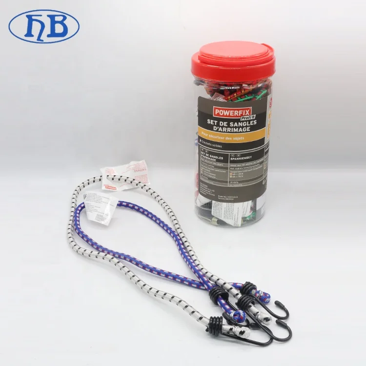 Adjustable bungee cord hook carabiner