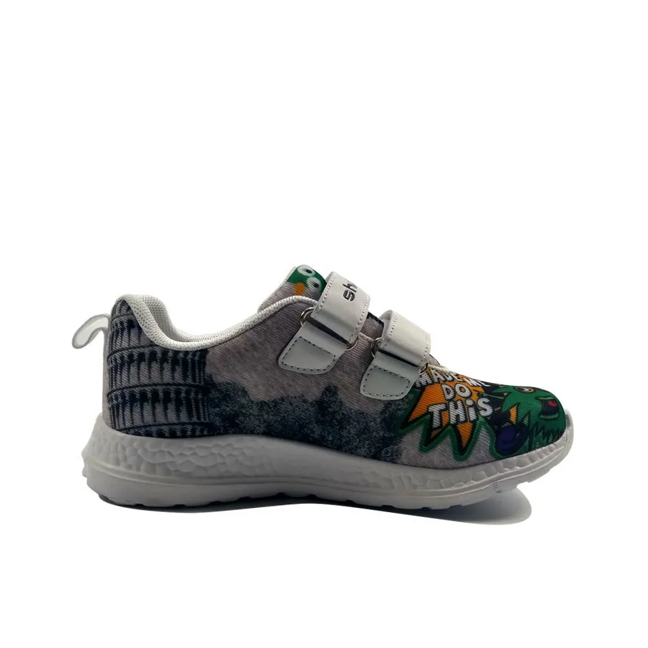 
Greatshoe china suppliers sneaker for kid 3D printing picture kid sport shoes brand 