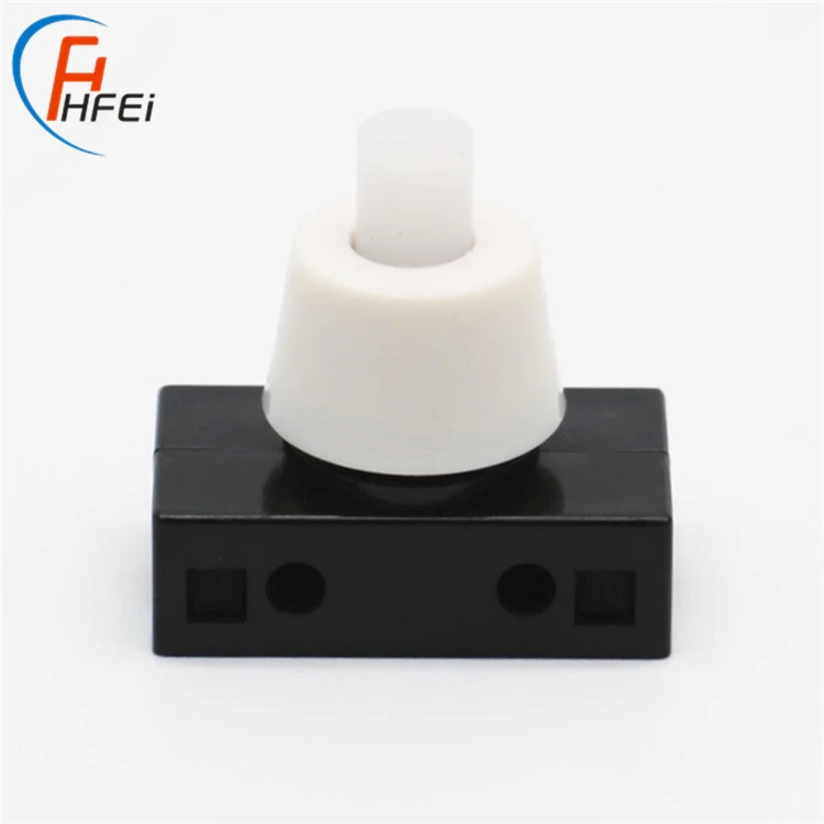 PBS-02A mini hoist selector momentary low voltage plastic 2 pin 24 volt flashlight push button switch