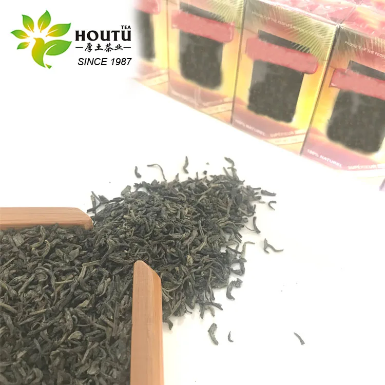 Organic Green Tea from China Mali Guinea Chunmee 41022 4011 Loose Tea Powder Healthy Slimming in Bulk Bag Box Packaging