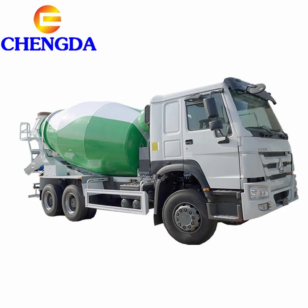SINOTRUCK HOWO SHACMAN  6X4  6 7 8 9 M3 10 12 16 Cubic Meter Mini Concrete Mixer Chassis Cement Concrete Mixing Mix Mixer Truck