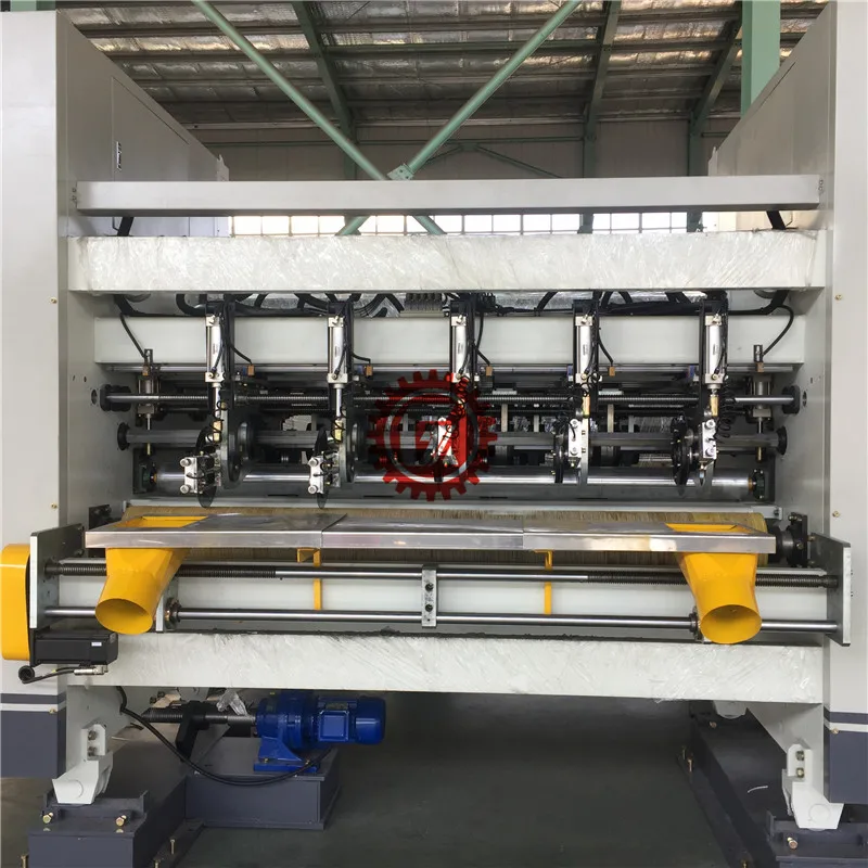 European quality corrugated wallpaper carton slitter scorer machine