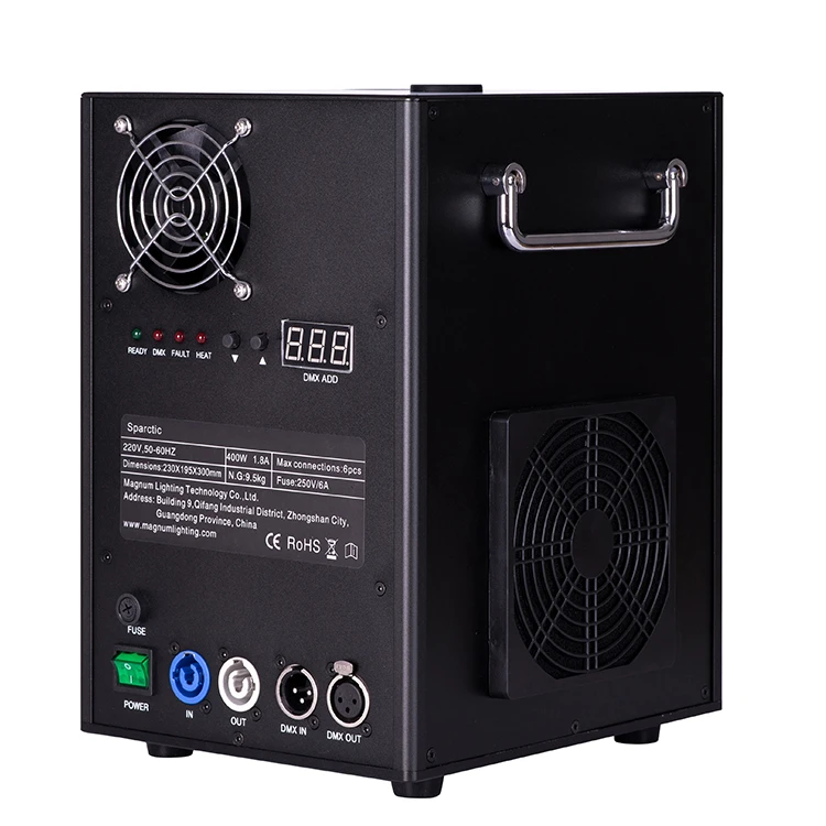 Sparctic Electronics Fountain Sparkler Fireworks Cold Spark Machine For Wedding Party Stage