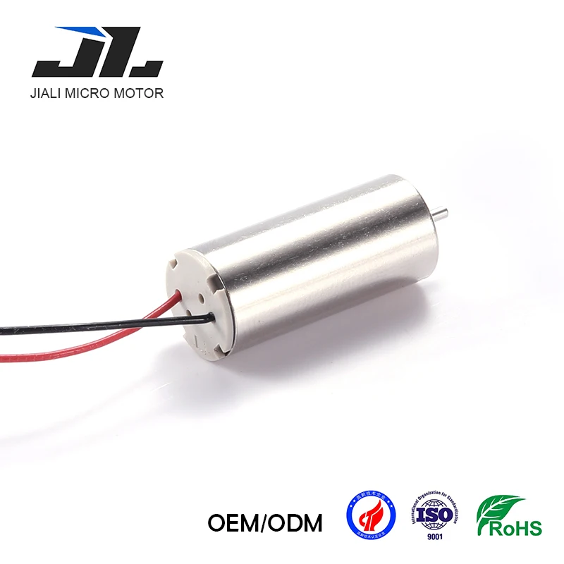 JL-1020  Customizable Components Motor High-Torque RC Coreless Motor 1020mm, DC 3.7V 39500RPM, Coreless Motor for Four-axis