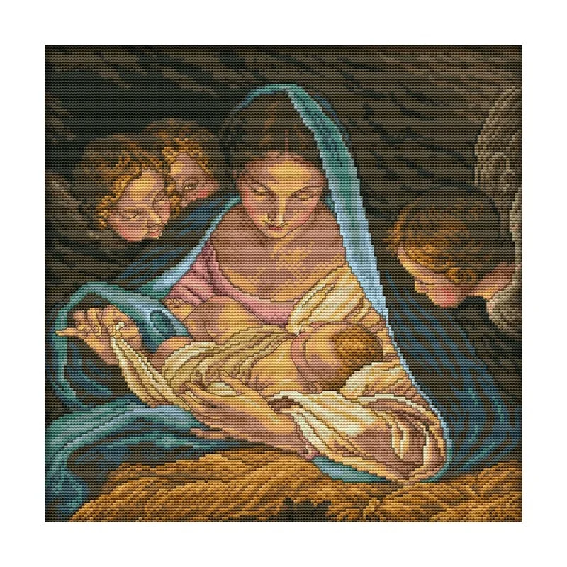NKF madonna and children (17) hand crafts cross stitch patterns for online wholesale