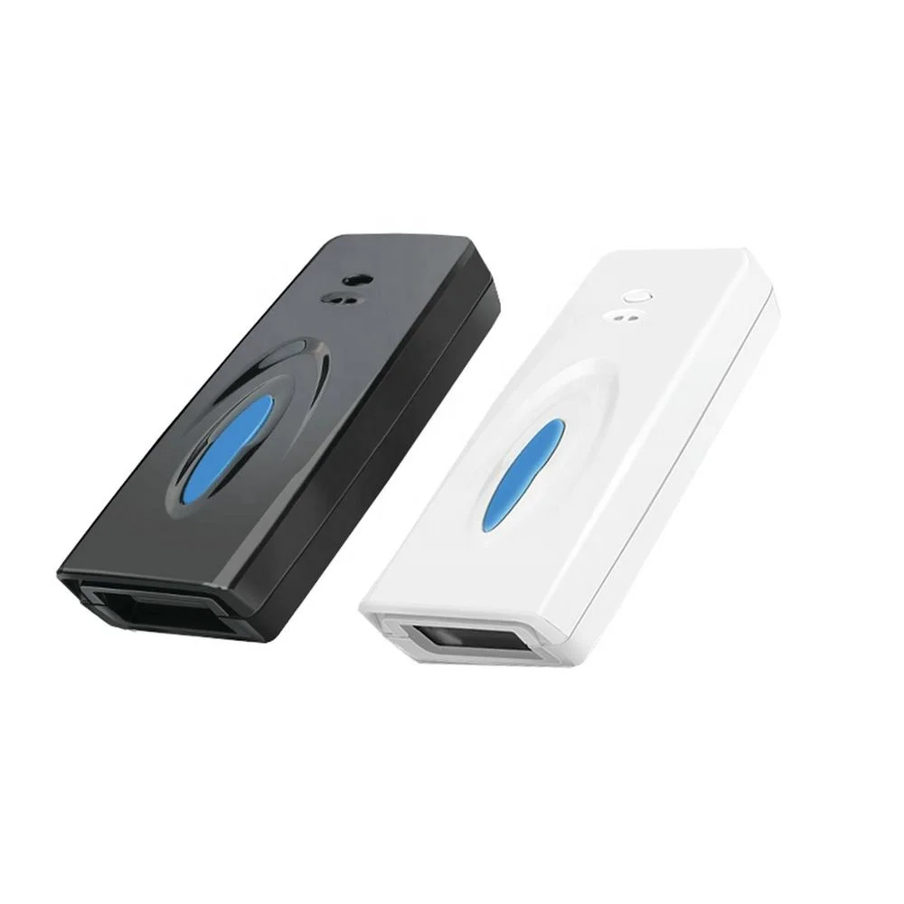 Мини чтение 1D + 2D беспроводной QR Bluetooth сканер штрих кода с 16 м памяти HM5-QR-B