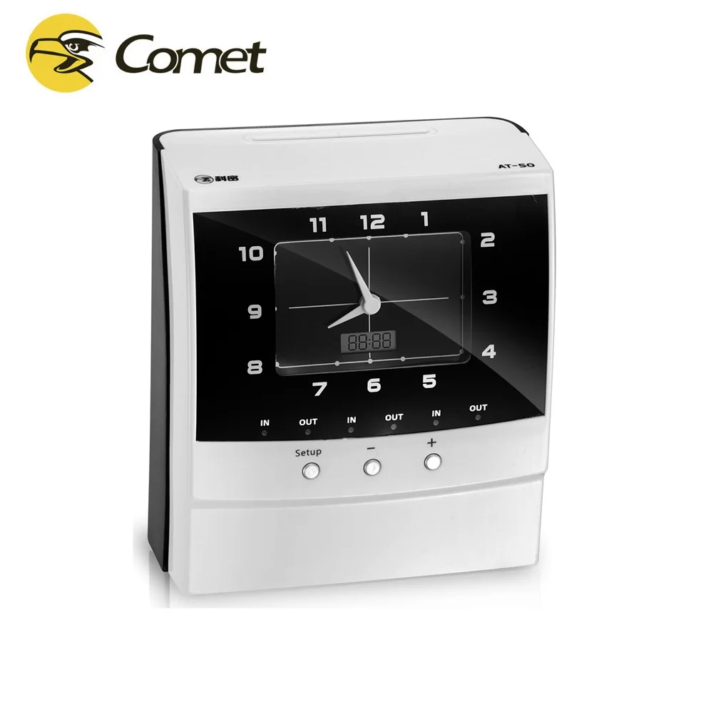 BaoShare сотрудник время записи на-50 Часы Дисплей штамповки карты посещаемости системы машины