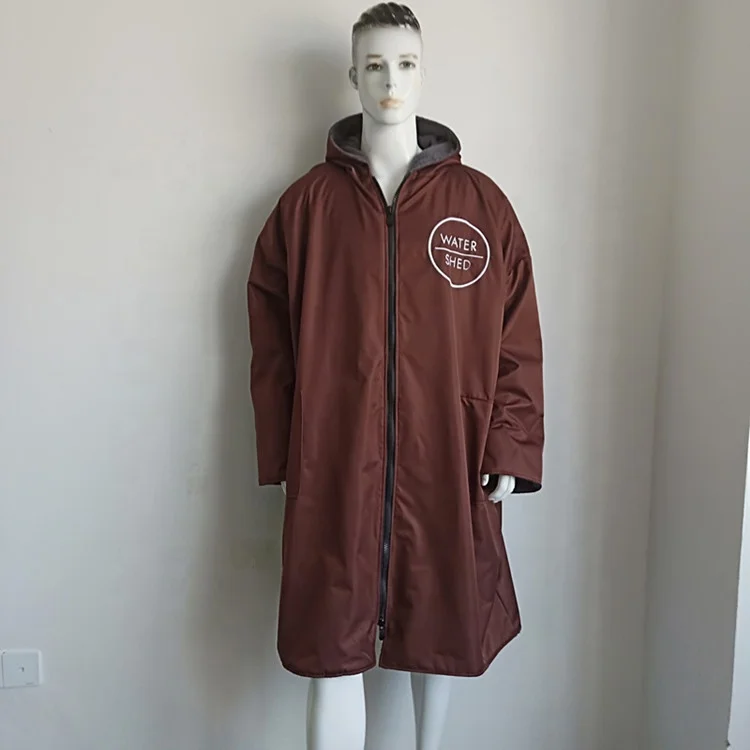 Waterproof Poncho wholesale microfiber poncho for adult beach changing  robe surf hooded microfiber towel surf poncho