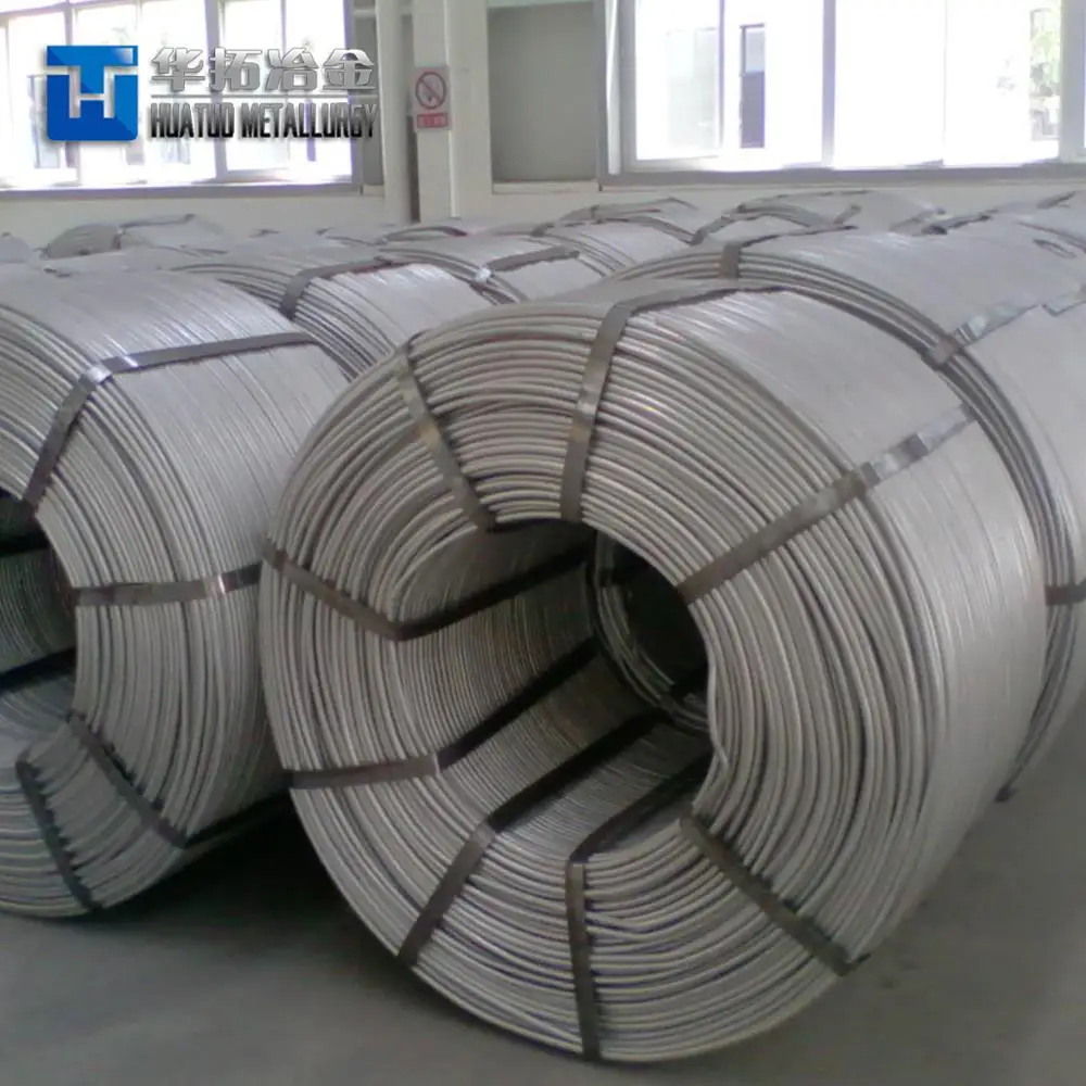 2023 Hot Sale Manufacturing Calcium Ferro alloy/Ca Fe Cored Wire With Best Price
