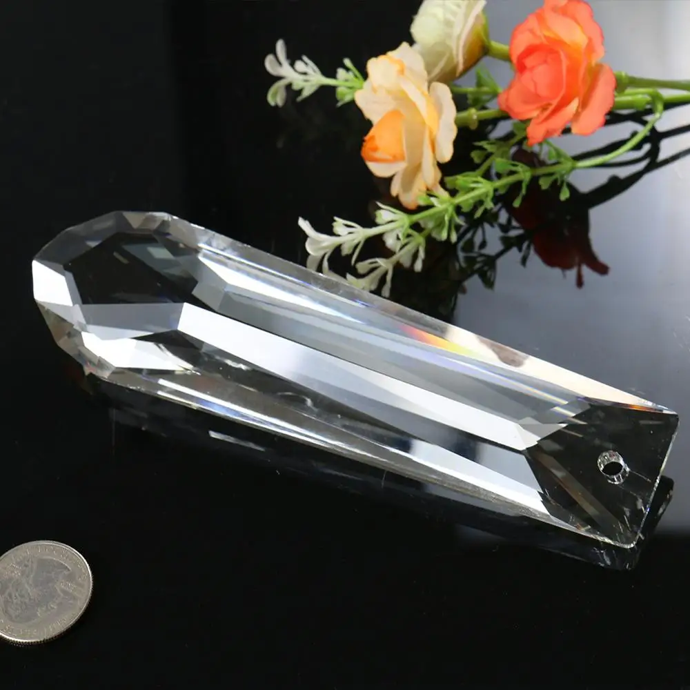Customize Cheap Long Arrows Clear Glass Pendent Crystal Chandelier Prism