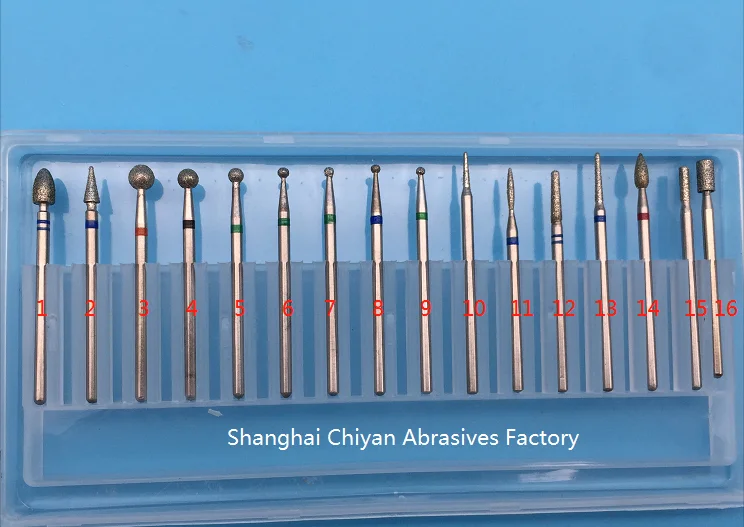 Nail Art Kits --Professional Diamond Nail Drill  Bits For Manicure