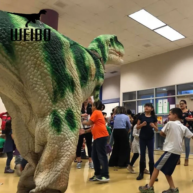 Animatronic adult raptor dinosaur costume for sale