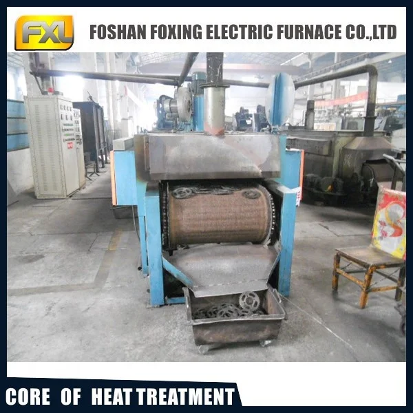 Continuous Muffle Mesh Belt Heat Treatment Furnace for screw