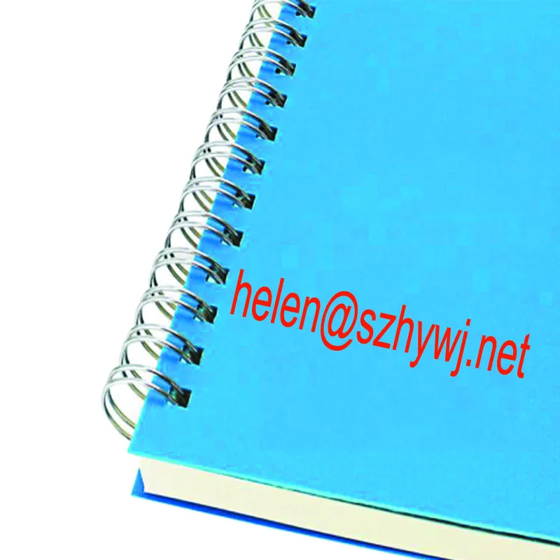 Stationery Set Nylon Coated Wire Material Double Wire,Office Supply Twin Ring Wire,Book Binding Wiro