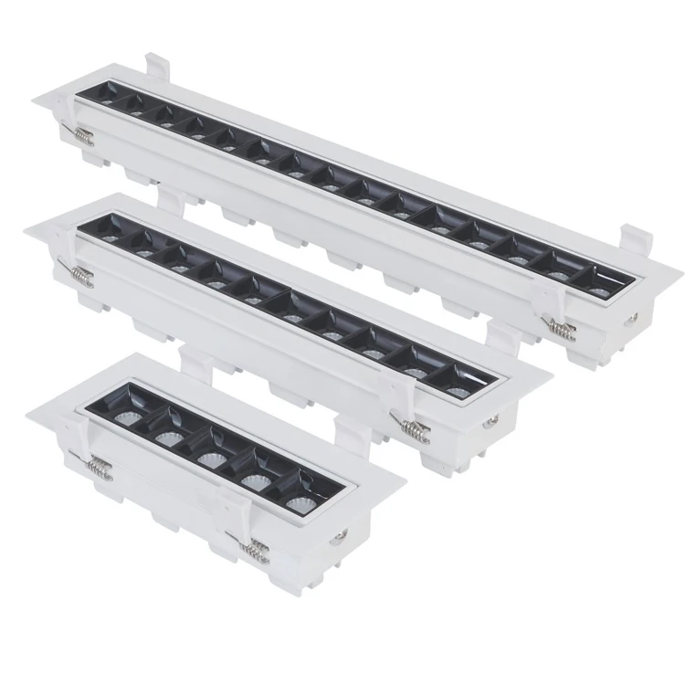 
Cheap 170mm 10w Slim Linear Recessed Downlight 0-10v 