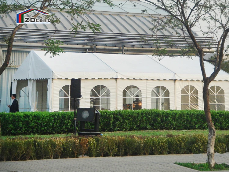 White pvc fabric canopy tent outdoor waterproof 200 seater party tent