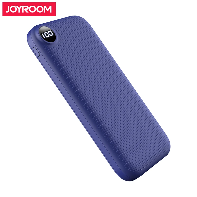 
Joyroom 2019 new arrivals full 10000mah capacity fast charge portable slim power bank 