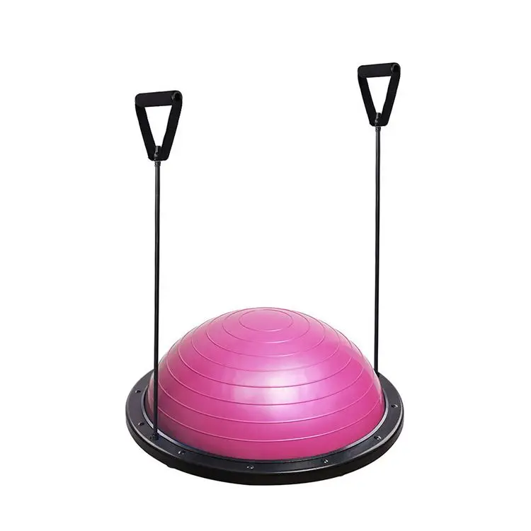 Anti-Burst  Balance Trainer Yoga Half Ball With Anti-Slip Massage Granule