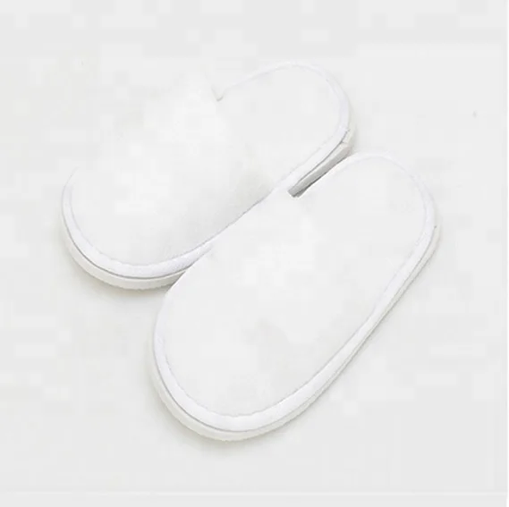 disposable customized thick cotton indoor luxury private label hotel slippers