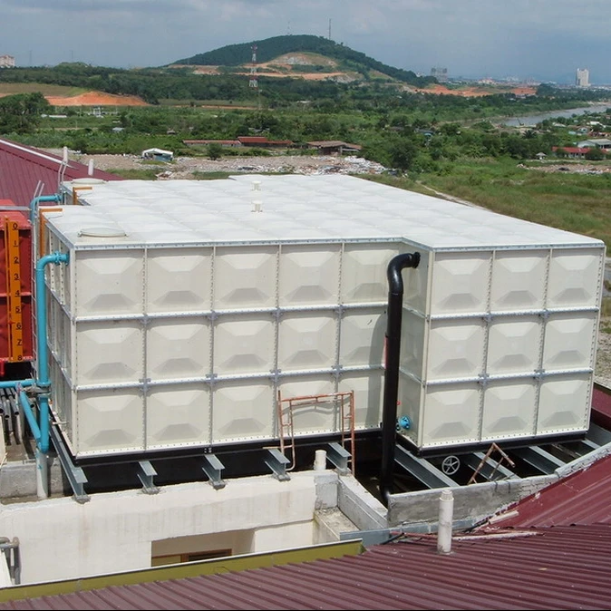 1000 cubic meter agriculture bolt connected frp water storage tank