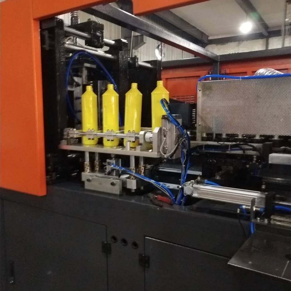 4 полости полностью автоматический станок для выдувания ПЭТ бутылок машина
