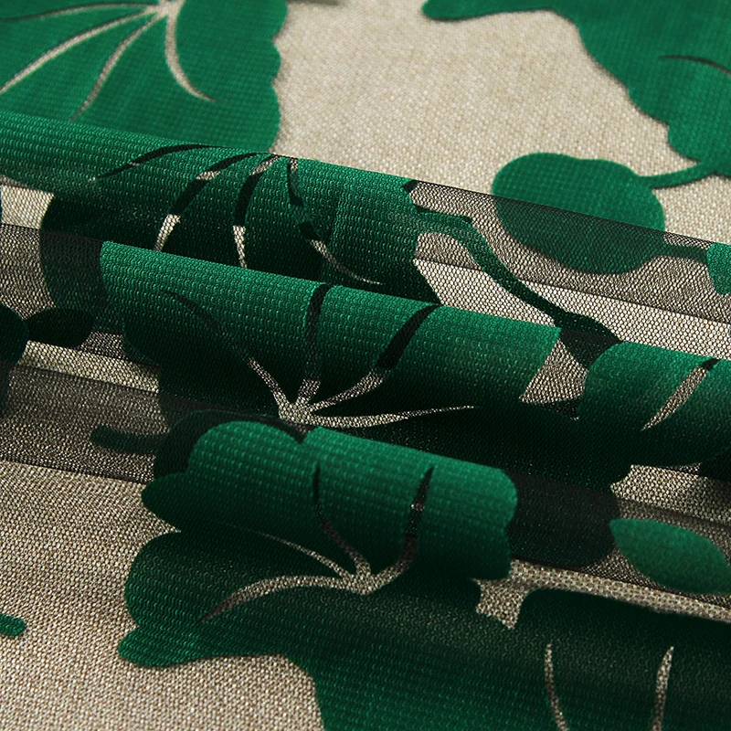 
Factory wholesale best selling transparent comfort temperament burnt fabric for dress 