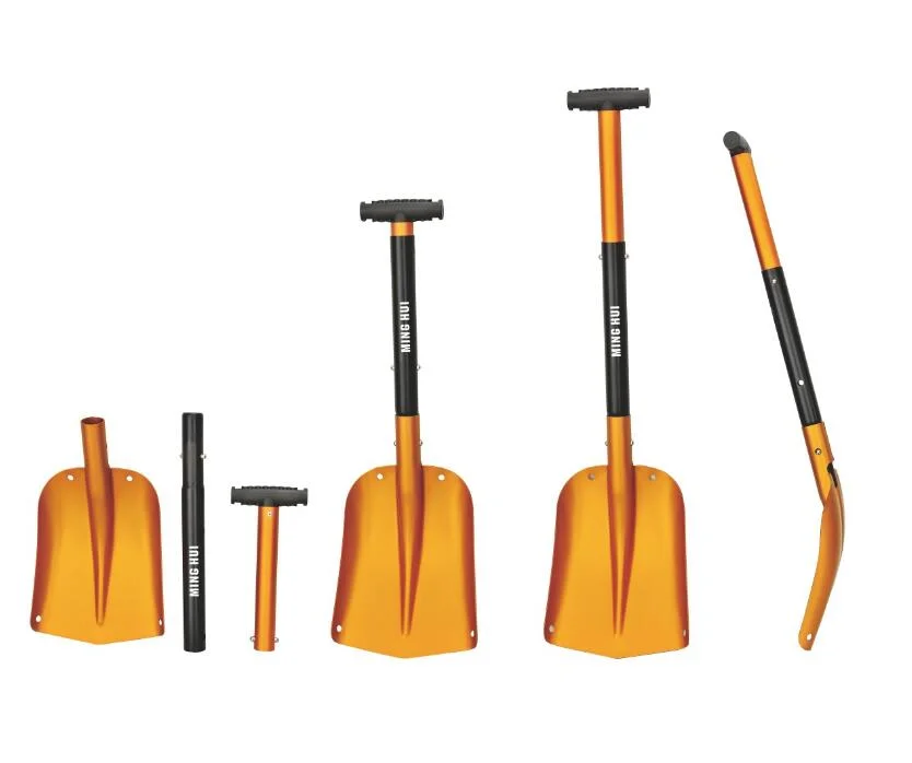 Heavy Duty Folding Shovel Camping Outdoor Aluminum Alloy Snow Iron Handle Trowel Garden Kit